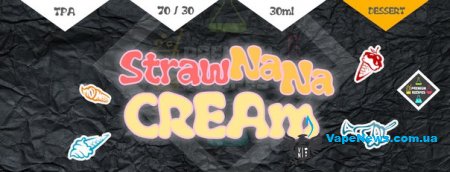 Рецепт жидкости StrawNaNa Cream
