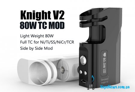 Обзор Smoant Knight V2 80W TC Kit