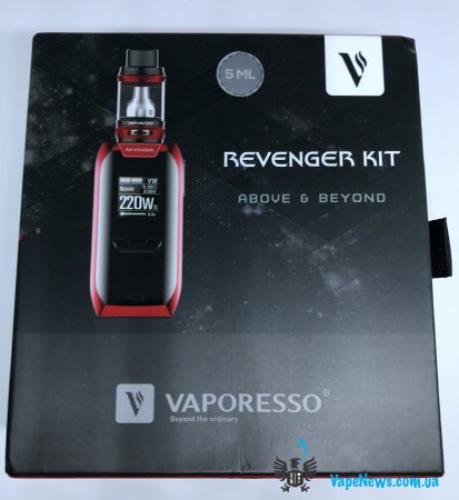 Обзор Revenger TC Kit от Vaporesso – месть может быть вкусной!