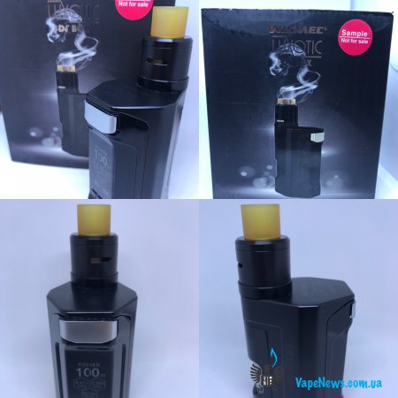 Обзор WISMEC Luxotic DF Kit 200W with Guillotine V2 RDA